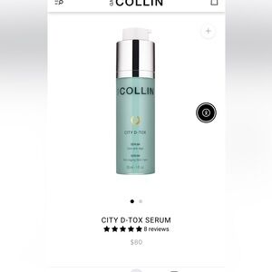 Collin city fox skin serum brand new in box anti-aging